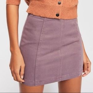 Free People Modern Femme Mini Skirt